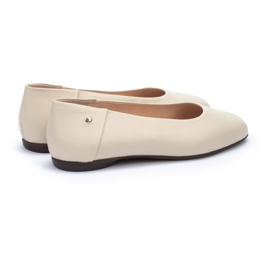 Women's Pikolinos ALMERIA Ballet Flats Beige | NZ W83Q7A9